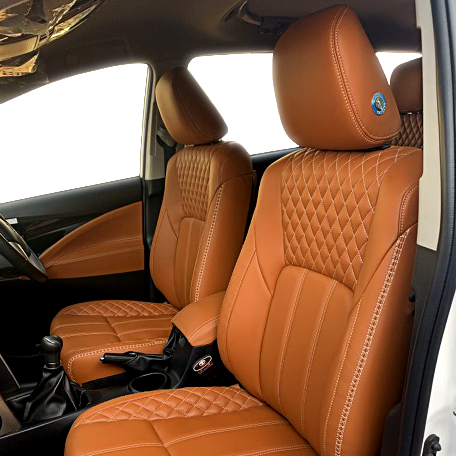 Toyota Innova Crysta Quilting Studio Saddles