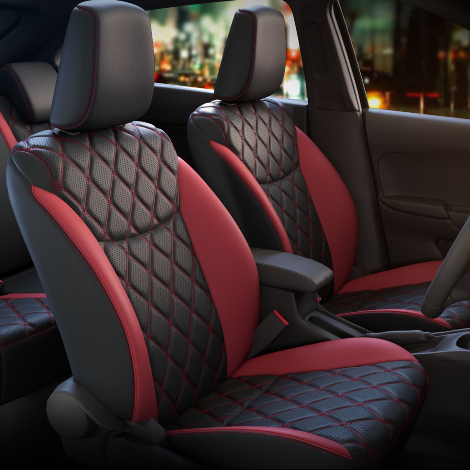 Baleno leather seat online cover