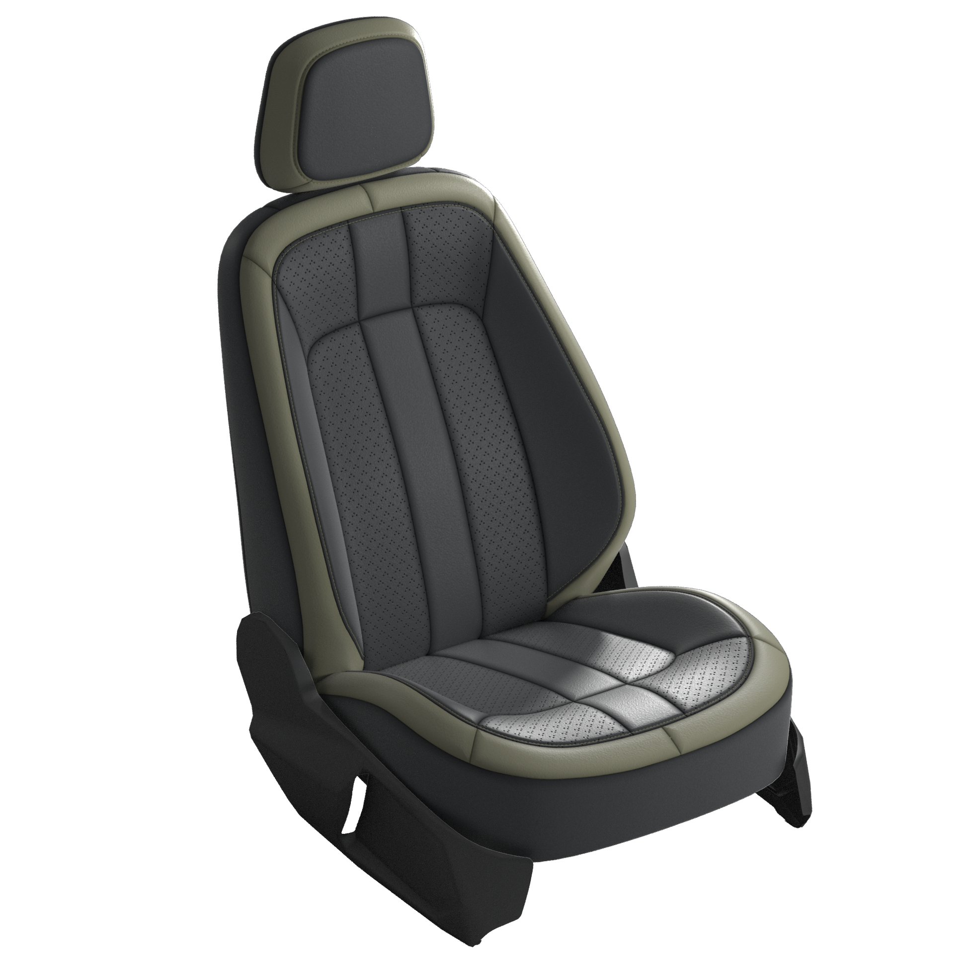 Nexon Grey Seat Covers Tata Nexon Nappa Leather – Studio Saddles